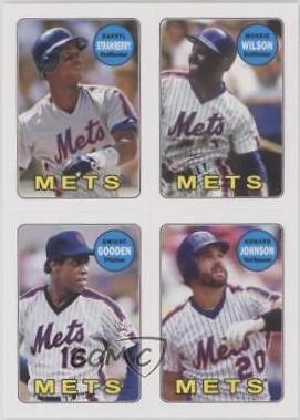 Darryl Strawberry, Dwight Gooden, Howard Johnson, Mookie Wilson #SWGJ