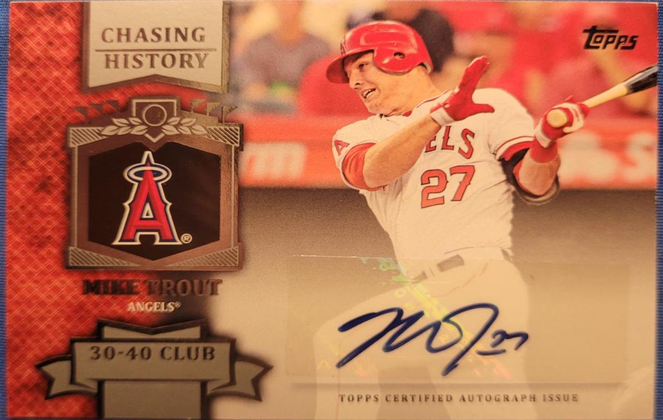 Mike Trout #CHA-MIT