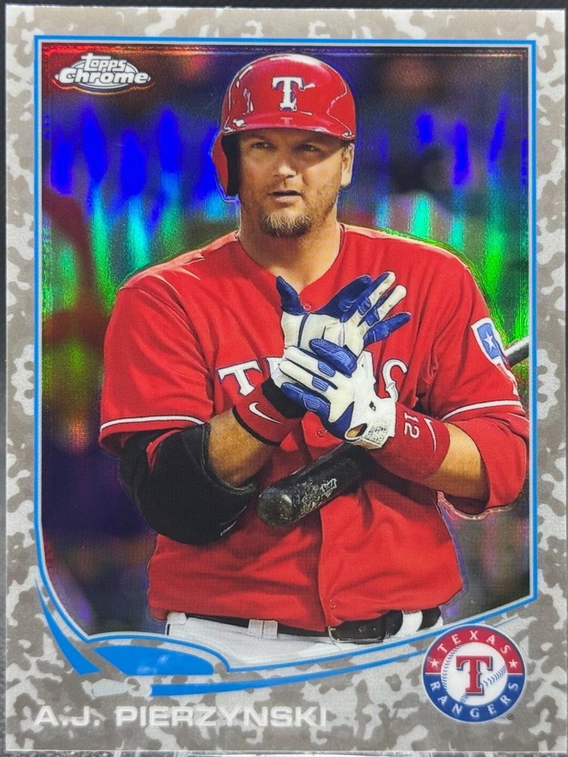 A. J. Pierzynski [Camo Refractor] #169
