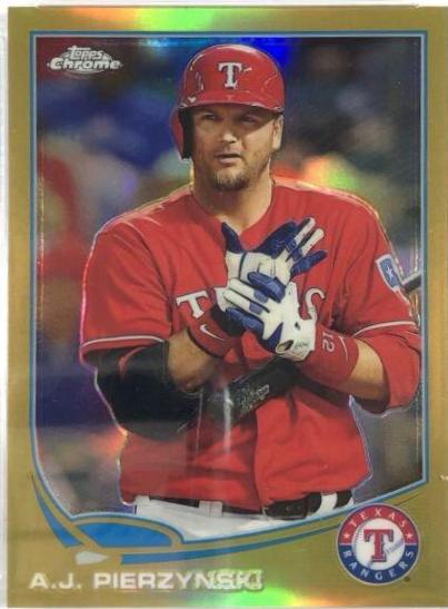 A. J. Pierzynski [Gold Refractor] #169