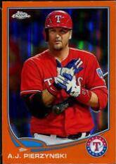 A. J. Pierzynski [Orange Refractor] #169