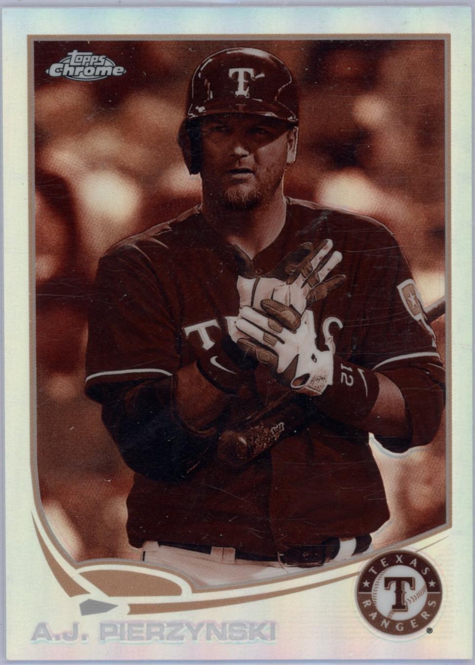 A. J. Pierzynski [Sepia Refractor] #169