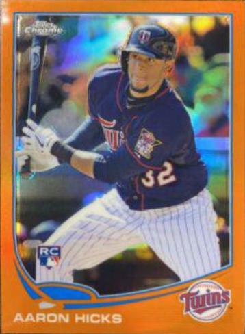 Aaron Hicks [Orange Refractor] #179