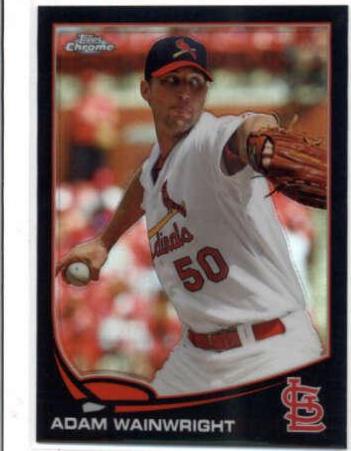 Adam Wainwright [Black Refractor] #43