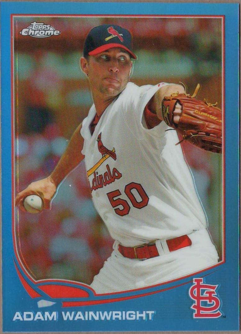 Adam Wainwright [Blue Refractor] #43