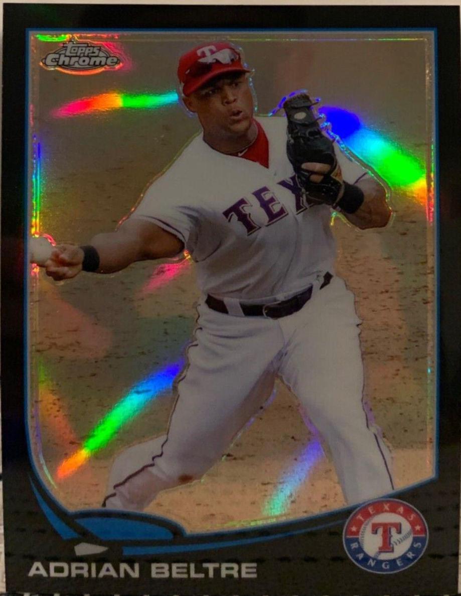 Adrian Beltre [Black Refractor] #122