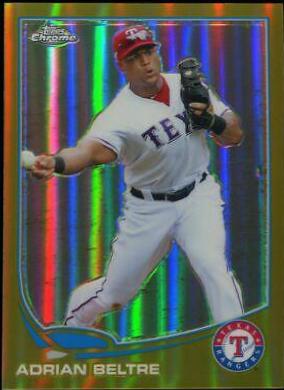 Adrian Beltre [Gold Refractor] #122
