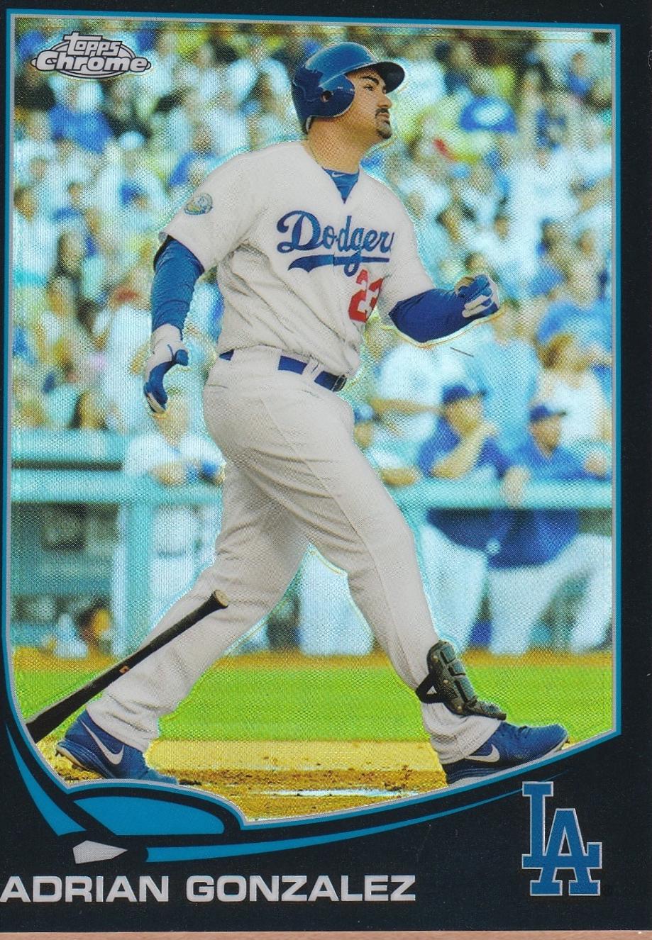 Adrian Gonzalez [Black Refractor] #19