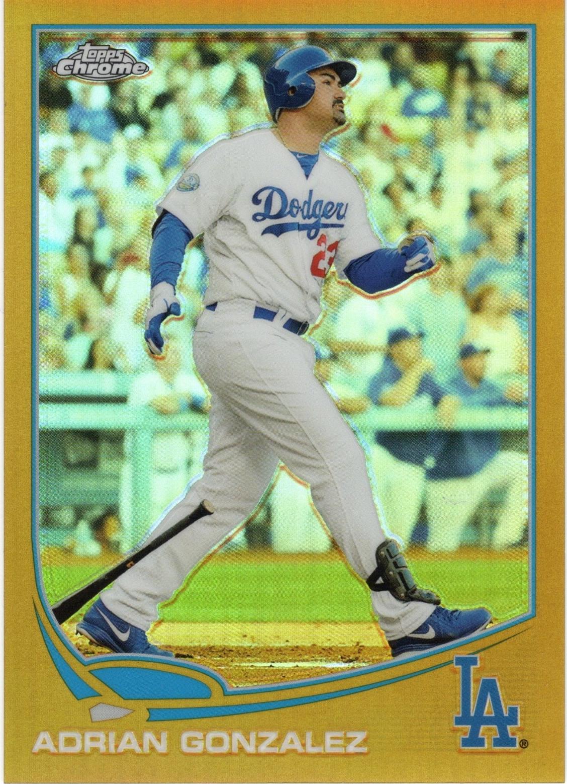 Adrian Gonzalez [Gold Refractor] #19