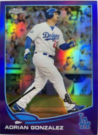 Adrian Gonzalez [Purple Refractor] #19