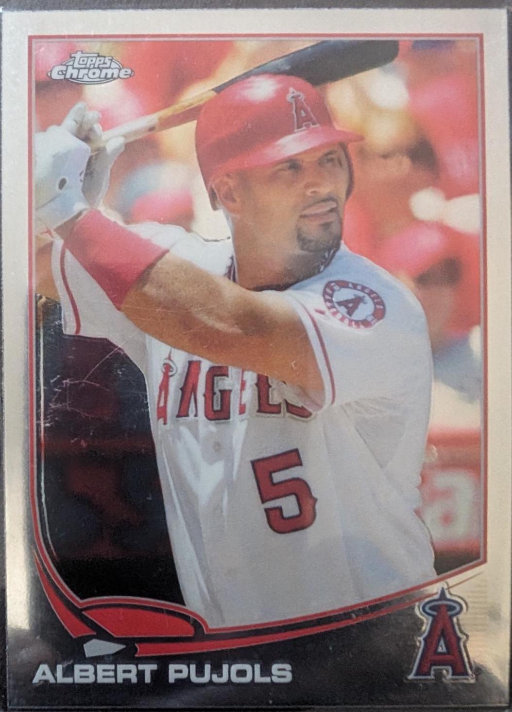 Albert Pujols [Pre Swing Refractor] #136