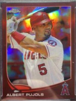 Albert Pujols [Red Refractor] #136