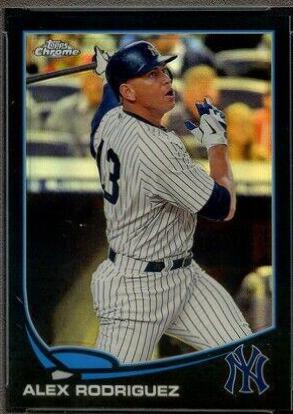 Alex Rodriguez [Black Refractor] #168