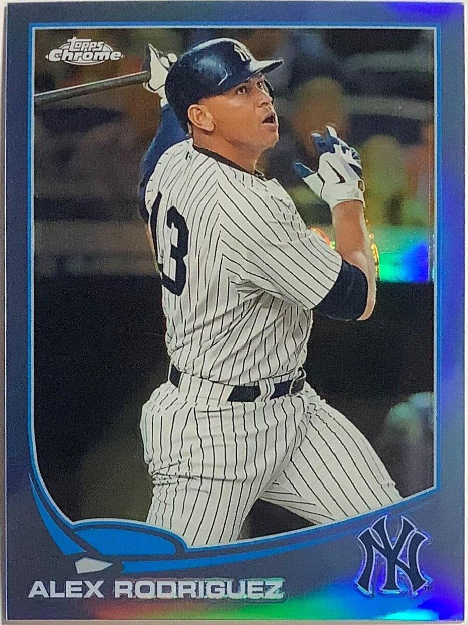 Alex Rodriguez [Blue Refractor] #168