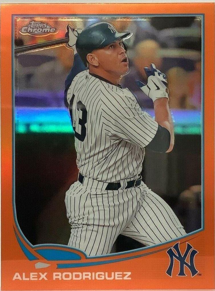 Alex Rodriguez [Orange Refractor] #168