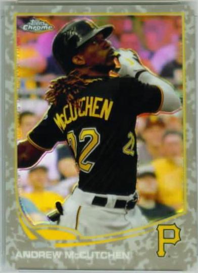 Andrew McCutchen [Swinging Camo Refractor] #49