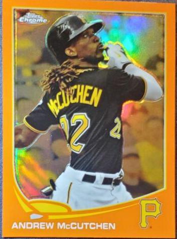 Andrew McCutchen [Swinging Orange Refractor] #49