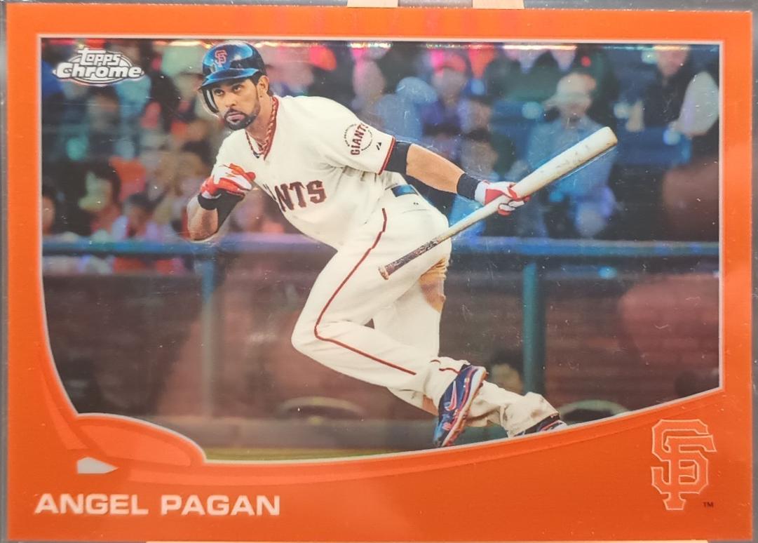 Angel Pagan [Orange Refractor] #86