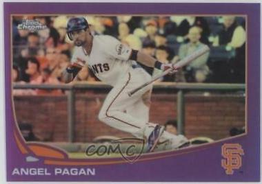 Angel Pagan [Purple Refractor] #86