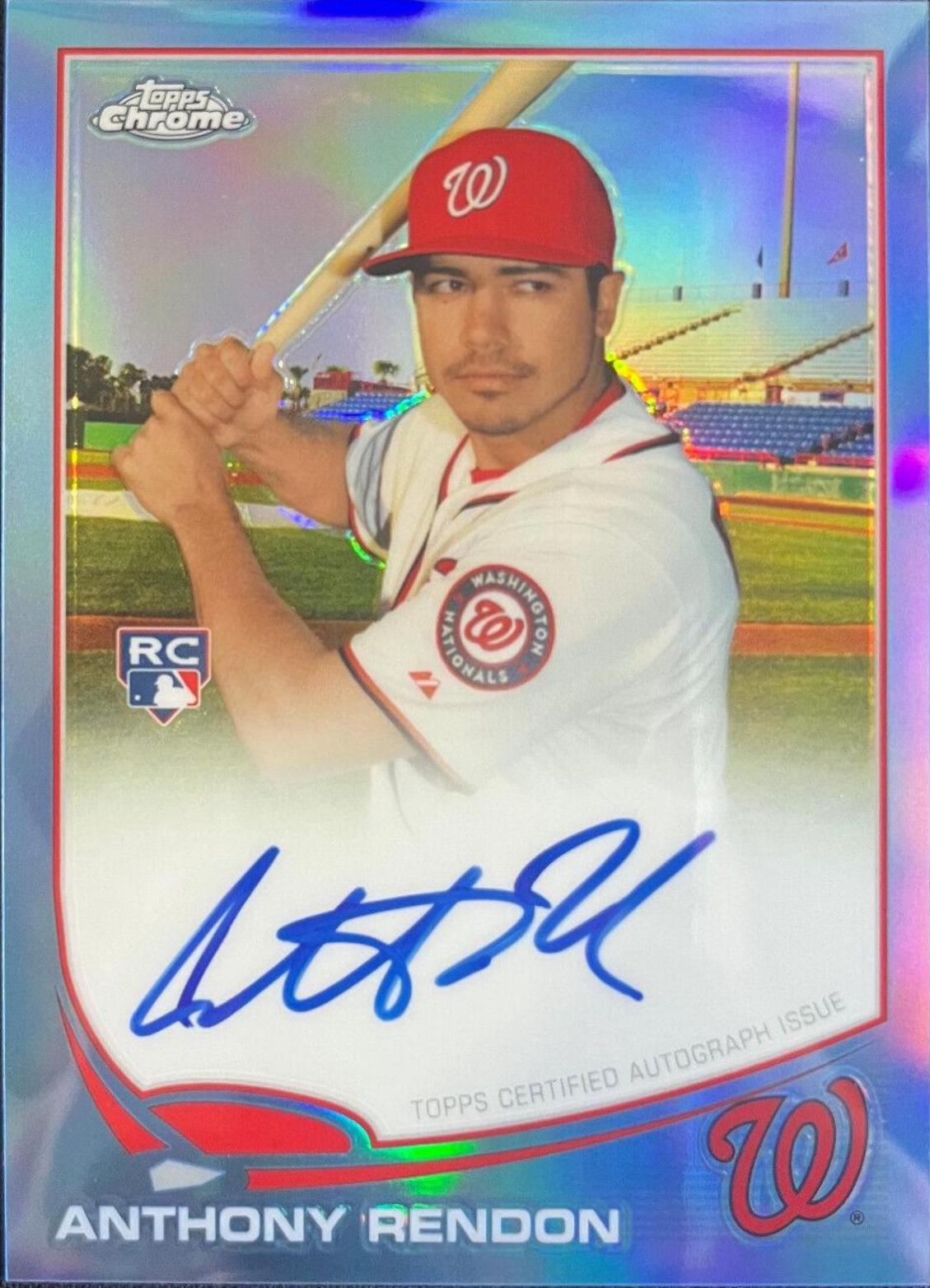 Anthony Rendon [Autograph Atomic Refractor] #128