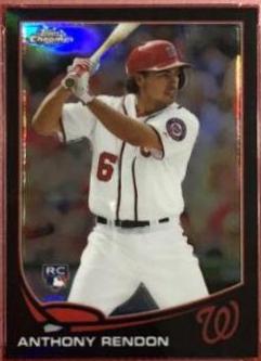 Anthony Rendon [Black Refractor] #128
