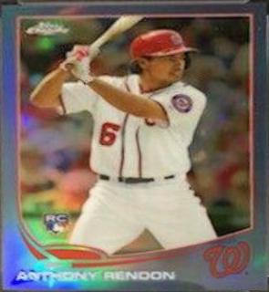 Anthony Rendon [Blue Refractor] #128