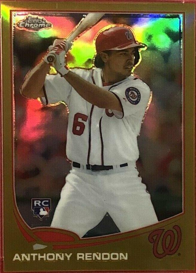 Anthony Rendon [Gold Refractor] #128