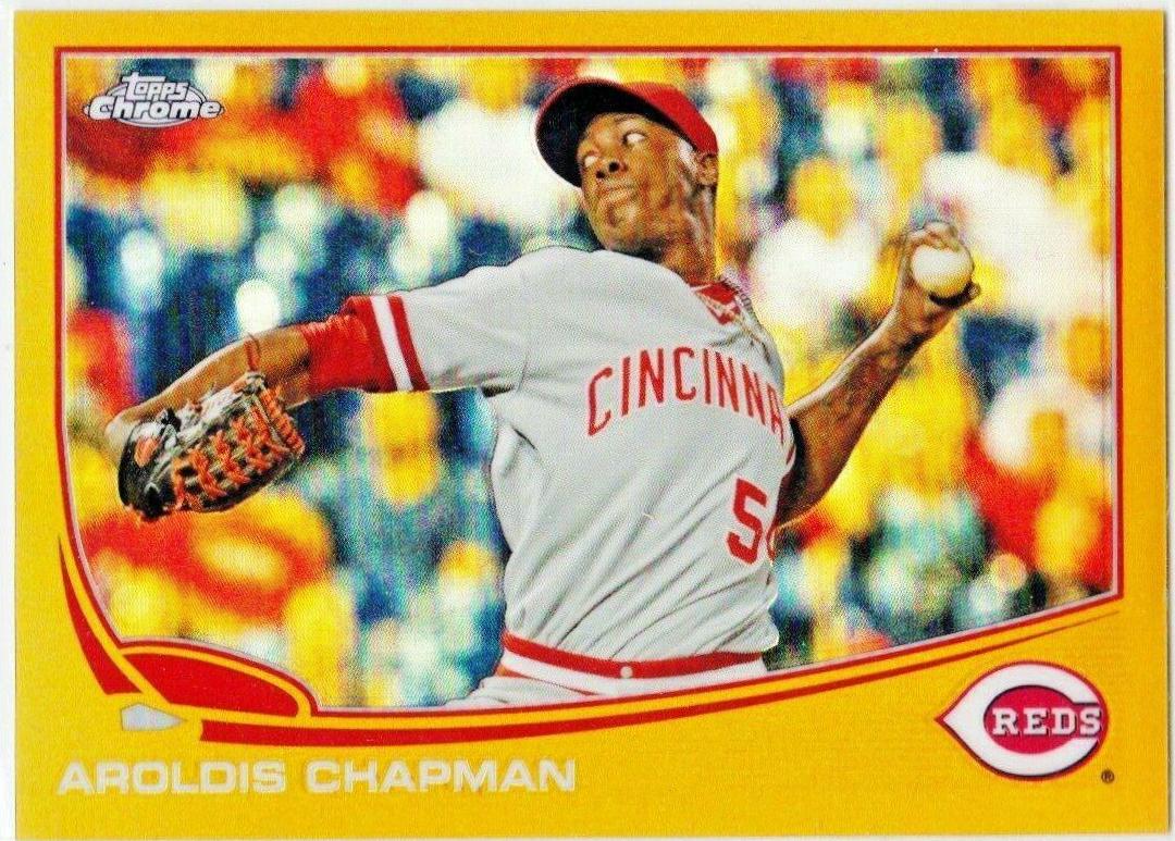 Aroldis Chapman [Gold Refractor] #124