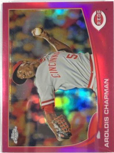 Aroldis Chapman [Pink Refractor] #124