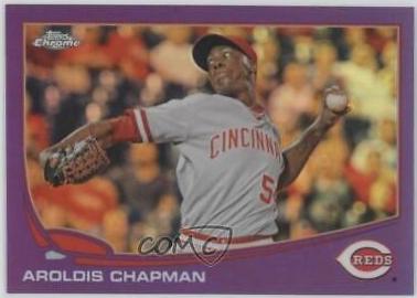 Aroldis Chapman [Purple Refractor] #124