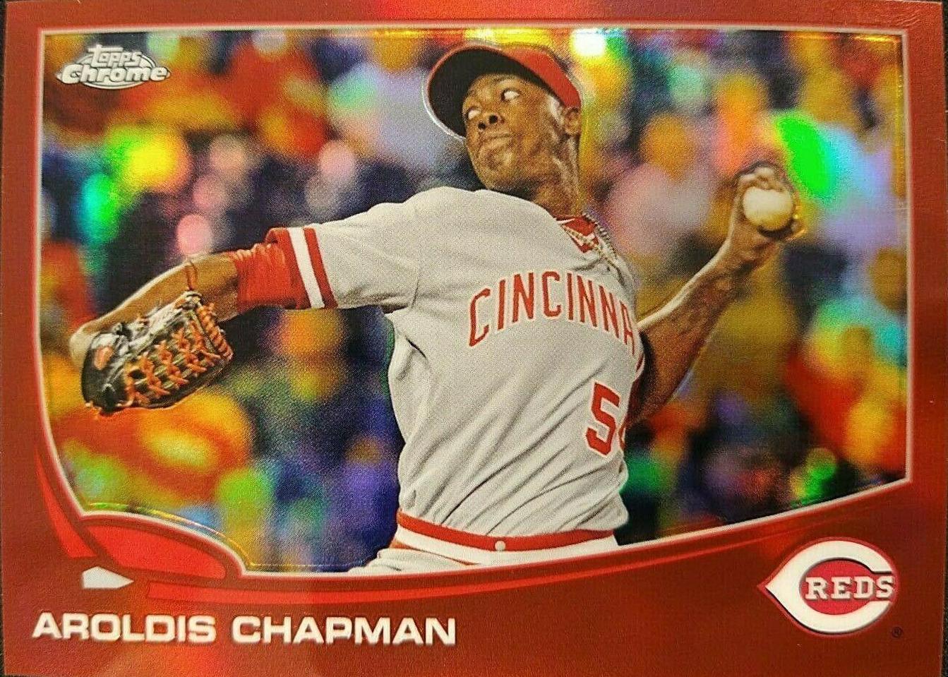 Aroldis Chapman [Red Refractor] #124