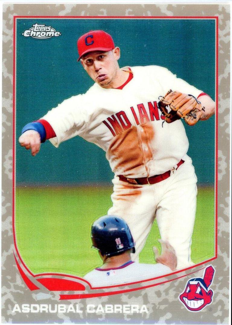 Asdrubal Cabrera [Camo Refractor] #58