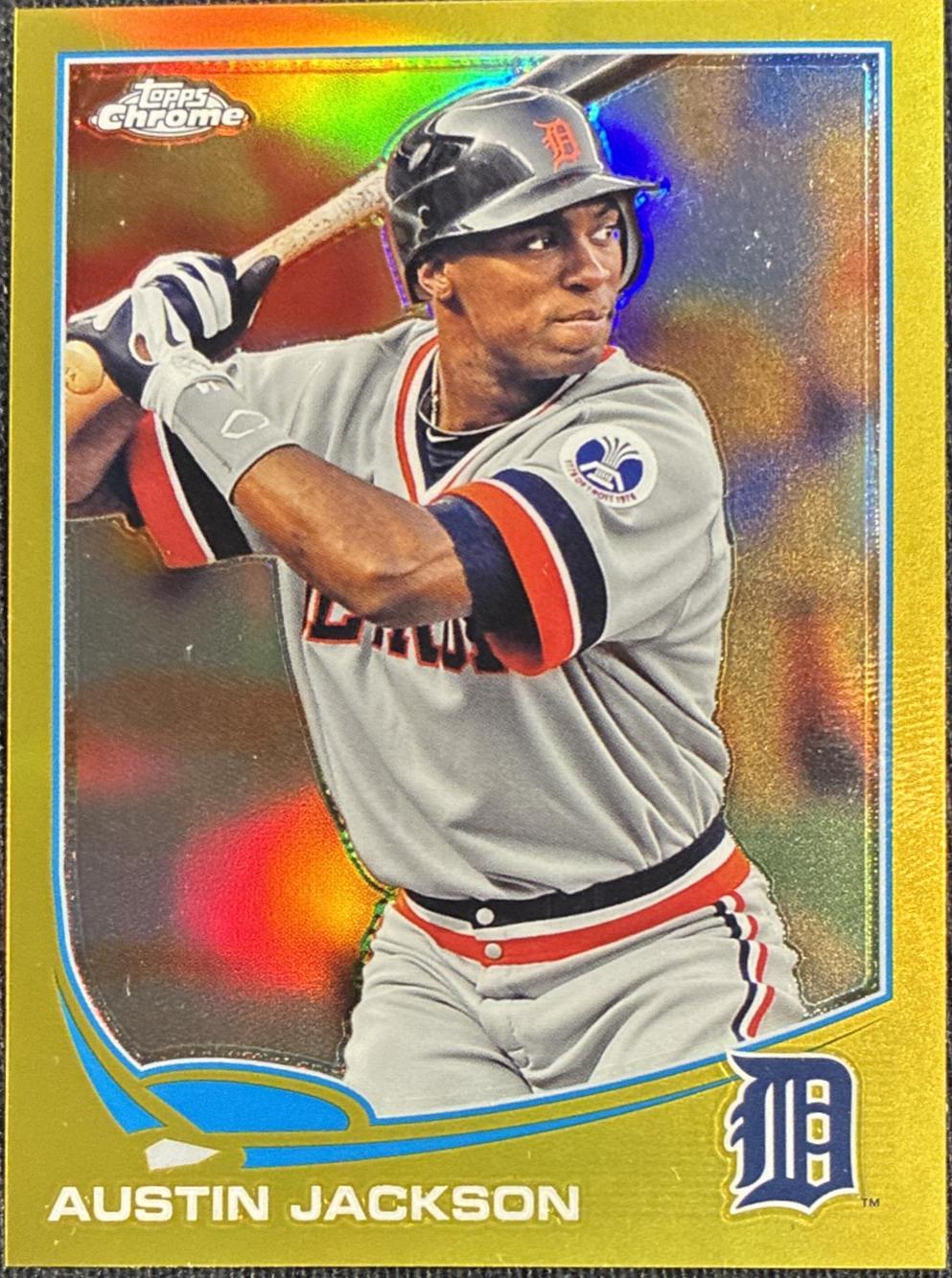 Austin Jackson [Gold Refractor] #95