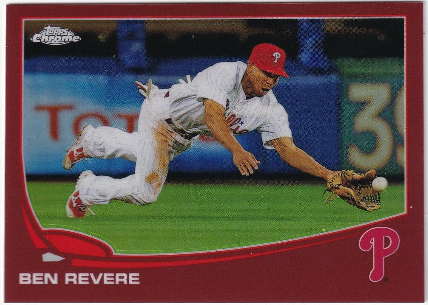 Ben Revere [Diving Red Refractor] #90