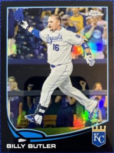 Billy Butler [Blue Refractor] #44