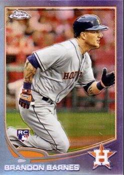 Brandon Barnes [Blue Refractor] #93