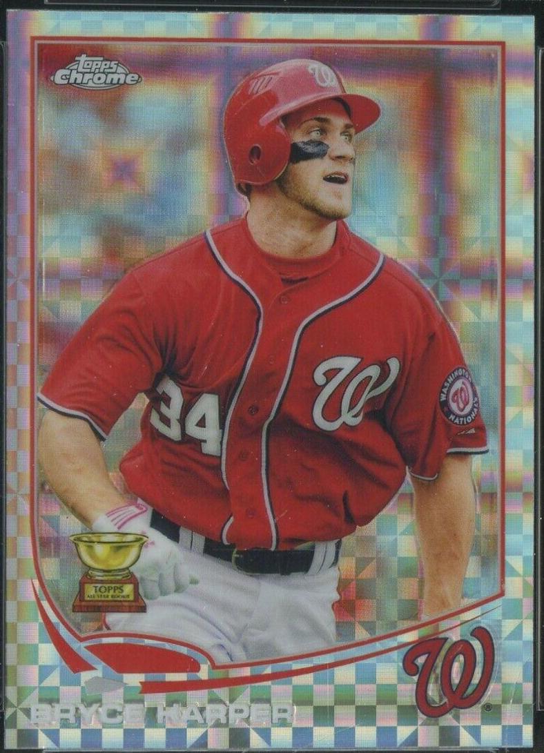 Bryce Harper [Watching Ball Xfractor] #220