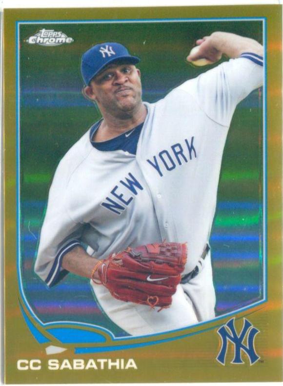CC Sabathia [Gold Refractor] #174