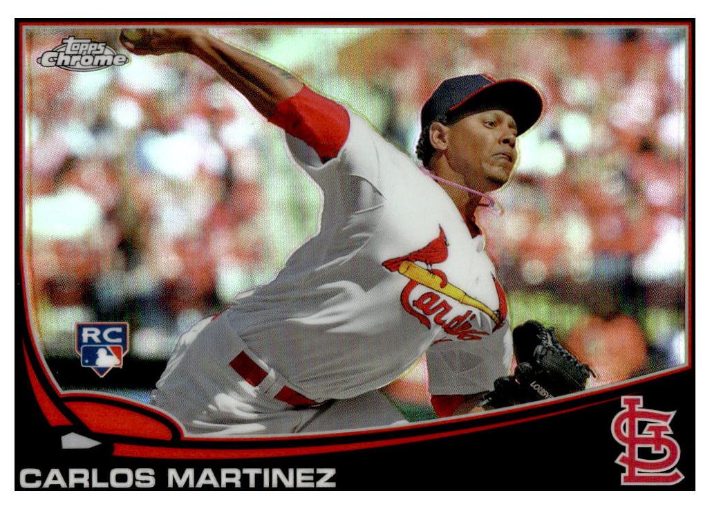 Carlos Martinez [Black Refractor] #107