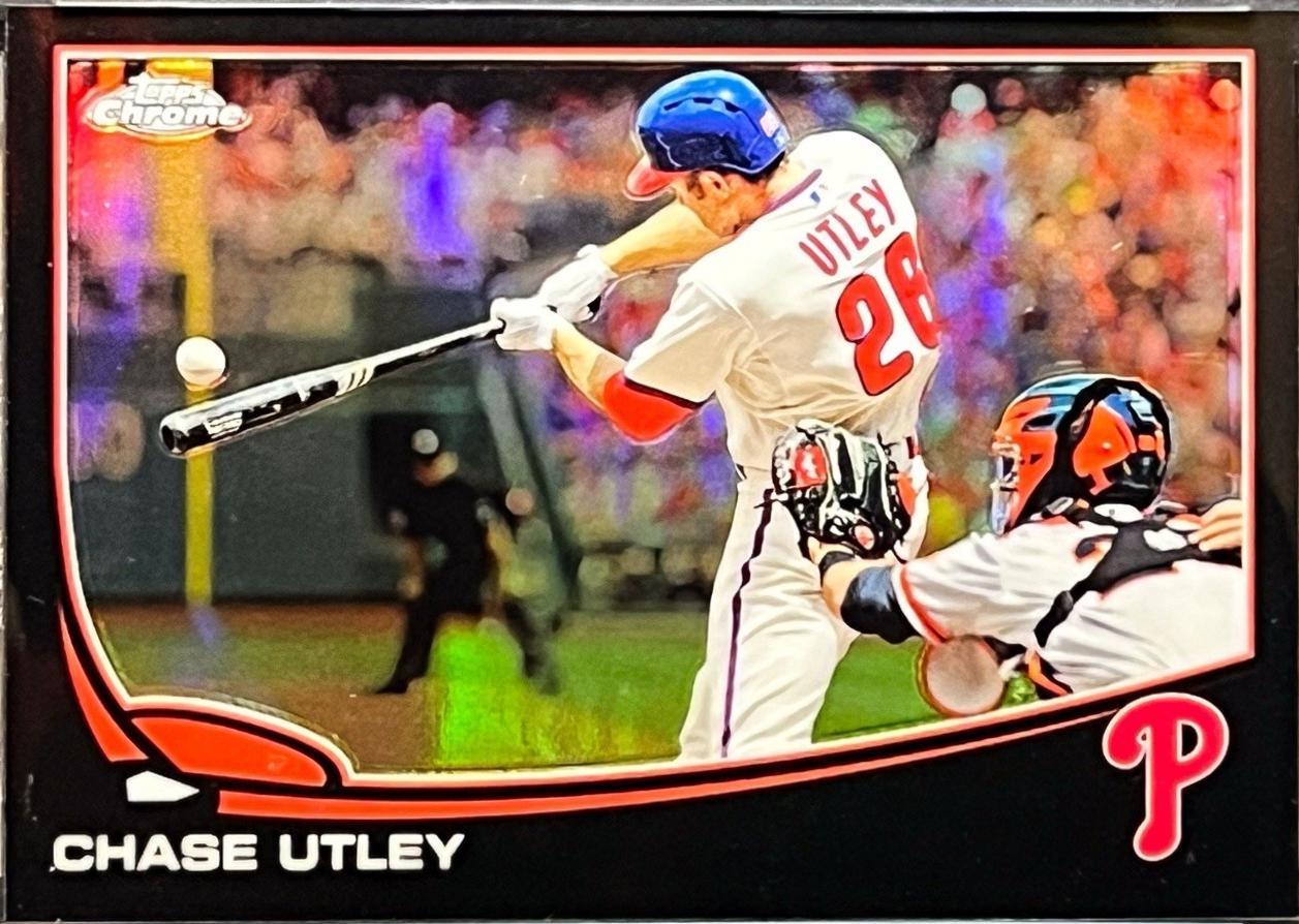 Chase Utley [Black Refractor] #103