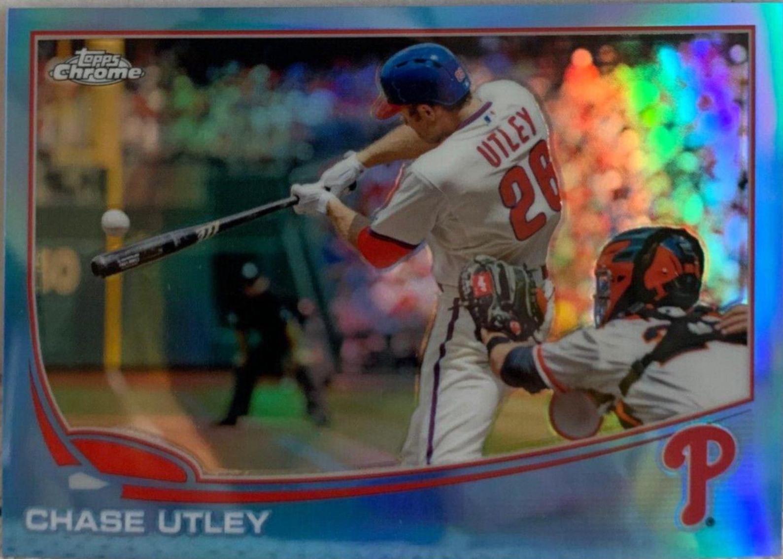 Chase Utley [Blue Refractor] #103