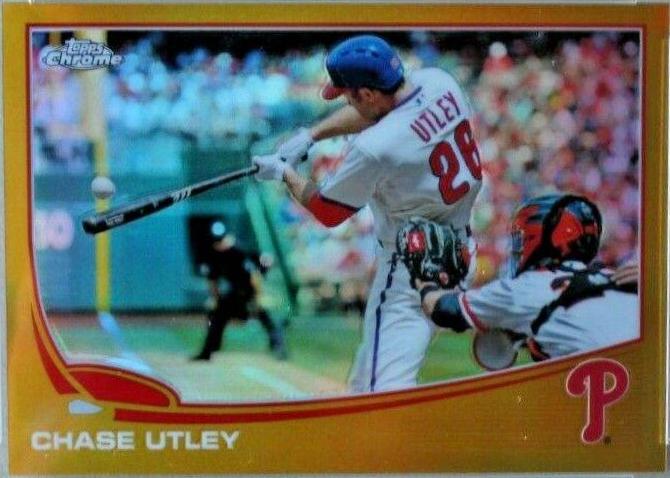 Chase Utley [Gold Refractor] #103
