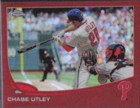 Chase Utley [Red Refractor] #103