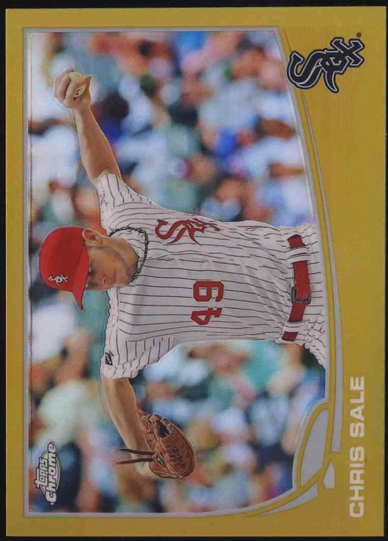 Chris Sale [Gold Refractor] #187
