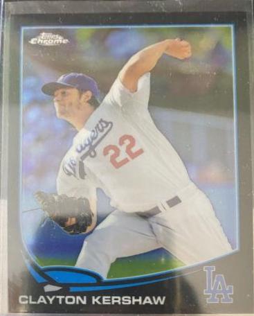 Clayton Kershaw [Pitching Black Refractor] #175