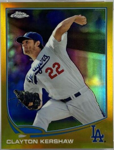 Clayton Kershaw [Pitching Gold Refractor] #175