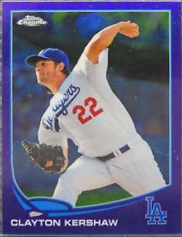 Clayton Kershaw [Pitching Purple Refractor] #175