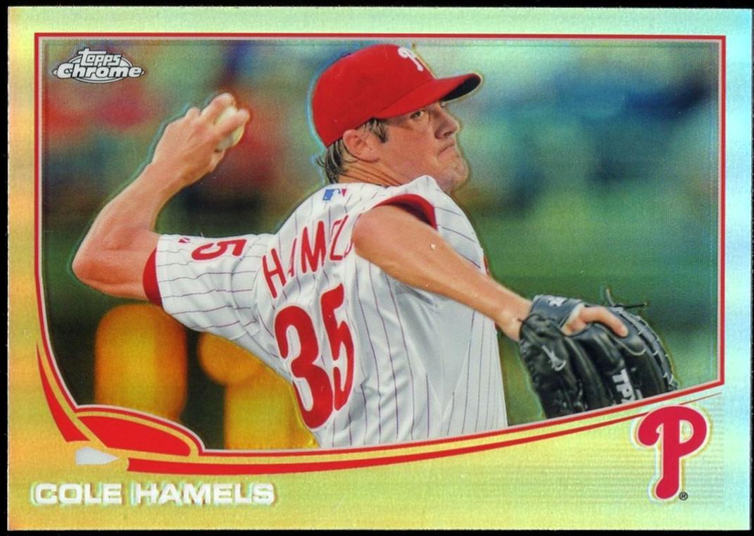 Cole Hamels [Refractor] #76