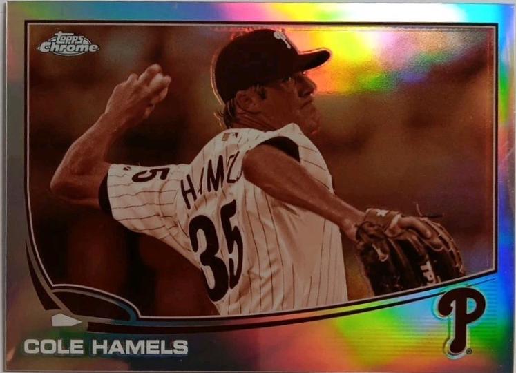 Cole Hamels [Sepia Refractor] #76