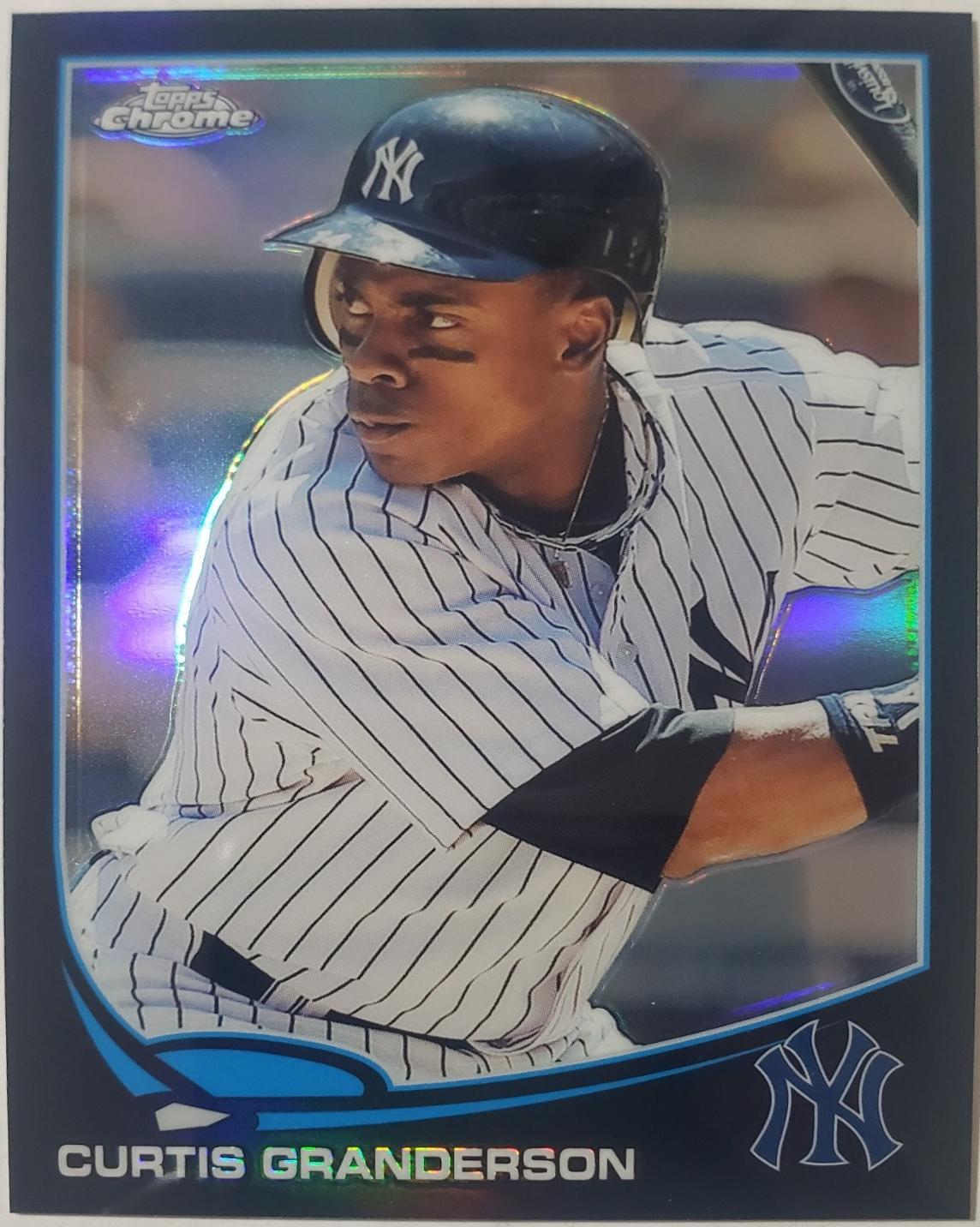 Curtis Granderson [Black Refractor] #195